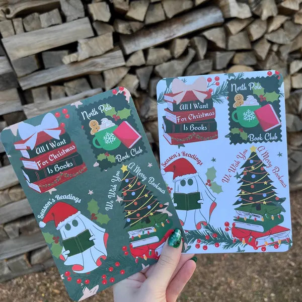 Bookish Christmas Kindle Paperwhite Insert